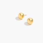 J.Crew Demi-fine 14k gold-plated orb stud earrings