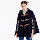 J.Crew Toggle cape in wool cashmere