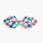 J.Crew Boys' cotton bow tie in rainbow plaid
