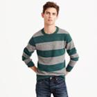 J.Crew Cotton-wool crewneck sweater in stripe