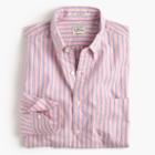 J.Crew Heather poplin shirt in coral stripe