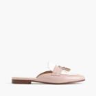 J.Crew Charlie slides in colorblock leather