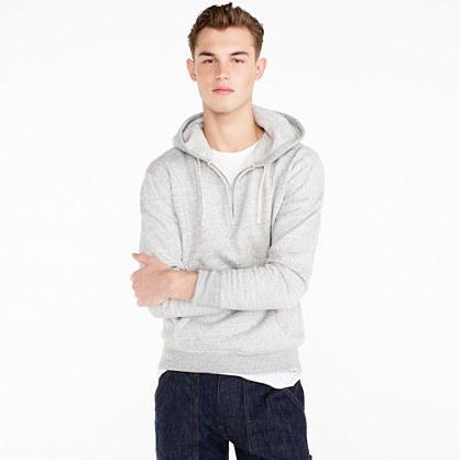 J.Crew Wallace & Barnes fleece half-zip hoodie