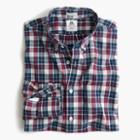 J.Crew Slim Thomas Mason&reg; archive for J.Crew washed shirt in blue tartan