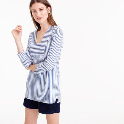 J.Crew Thomas Mason® for J.Crew scoopneck tunic in classic stripe