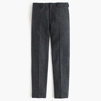 J.Crew Ludlow suit pant in glen plaid Italian wool
