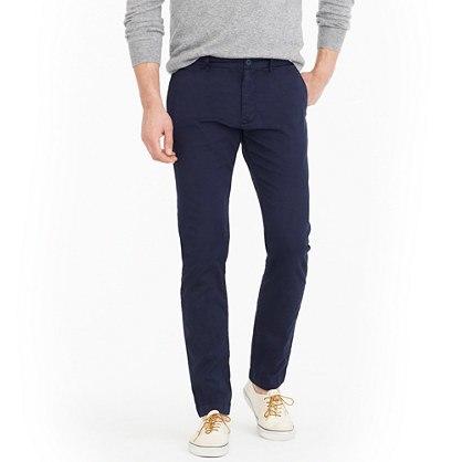 J.Crew 484 Slim-fit lightweight garment-dyed stretch chino