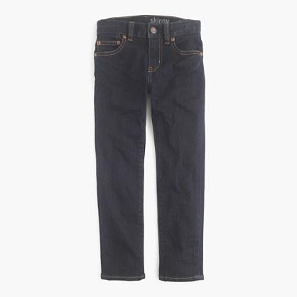 J.Crew Boys' skinny jean in wrinkle rinse wash