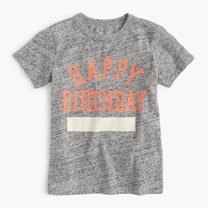 J.Crew Boys' happy birthday T-shirt