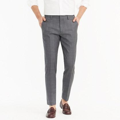 J.Crew Ludlow suit pant in steel grey American wool