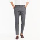 J.Crew Ludlow suit pant in steel grey American wool