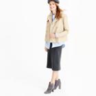 J.Crew Japanese poplin swing trench coat