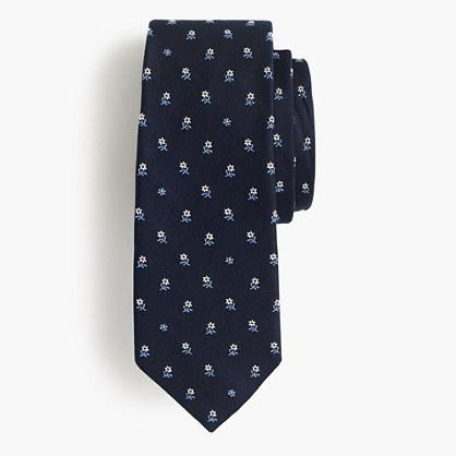 J.Crew English silk tie in multifloral