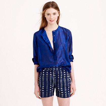 J.Crew Faded adire short