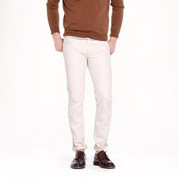 J.Crew 484 jean in rinsed wheat