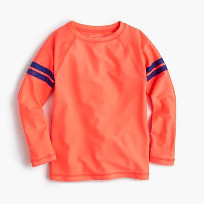 J.Crew Boys' rash guard in double stripe