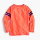 J.Crew Boys' rash guard in double stripe