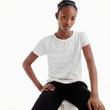 J.Crew Chardonnay tee