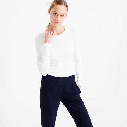 J.Crew Petite perfect-fit long-sleeve T-shirt