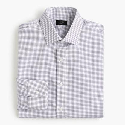 J.Crew Stretch Ludlow shirt in microcheck