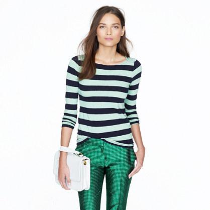 J.Crew Painter boatneck tee in stripe