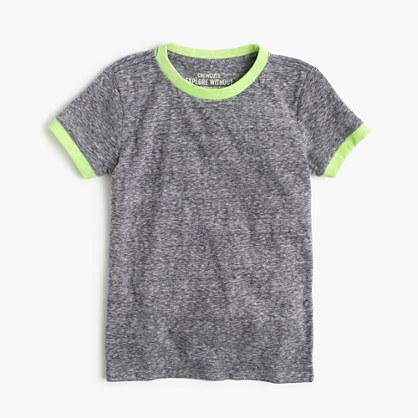 J.Crew Boys' heather ringer T-shirt in supersoft jersey