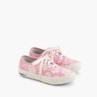J.Crew Girls' SeaVees for crewcuts sneakers in SZ Blockprints floral