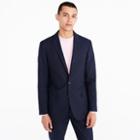 J.Crew Ludlow suit jacket in navy Italian cotton oxford