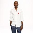 J.Crew PLAY Comme des Gar?ons&reg; red heart button-down shirt