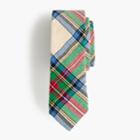 J.Crew Boys' cotton tie in holiday plaid