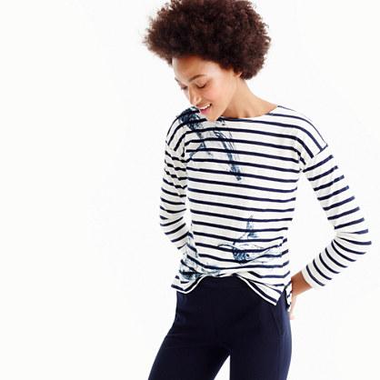 J.Crew J.Crew for the Wildlife Conservation Society whale T-shirt