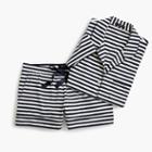J.Crew Dreamy short-sleeve cotton pajama set in stripe