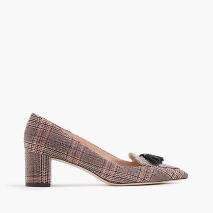 J.Crew Avery heels in tweed