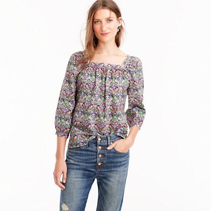 J.Crew Penny top in Liberty® strawberry thief