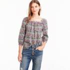 J.Crew Penny top in Liberty&reg; strawberry thief