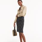 J.Crew Pencil skirt in daisy floral