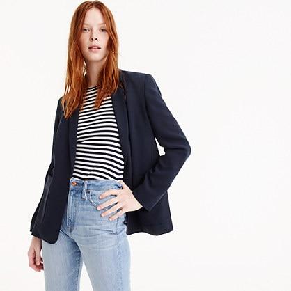 J.Crew Open-front blazer