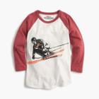 J.Crew Boys' raglan-sleeve skier T-shirt