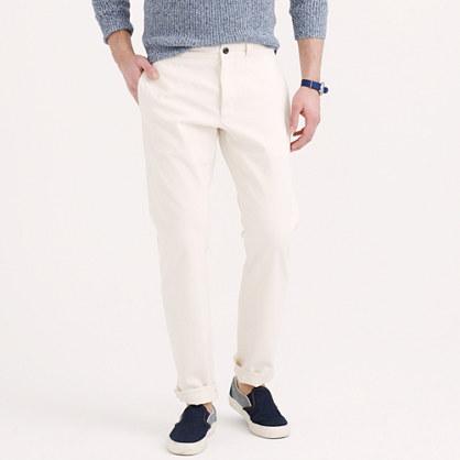 J.Crew Wallace & Barnes selvedge chino in natural Japanese cotton