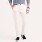 J.Crew Wallace & Barnes selvedge chino in natural Japanese cotton