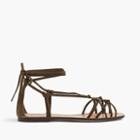 J.Crew Knotted suede sandals