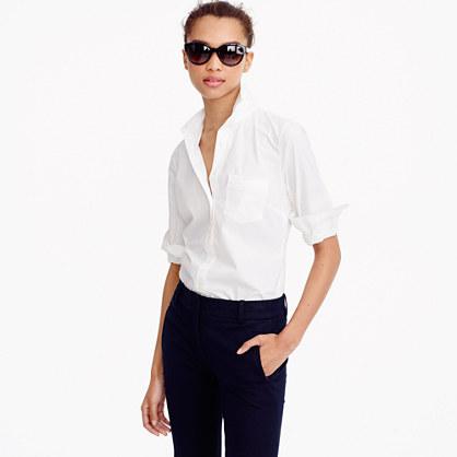 J.Crew Perfect shirt in cotton poplin