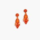 J.Crew Fiery crystal earrings