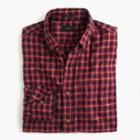 J.Crew Slim brushed twill shirt in fisherman's plaid