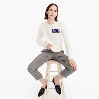 J.Crew LOL collegiate sweater