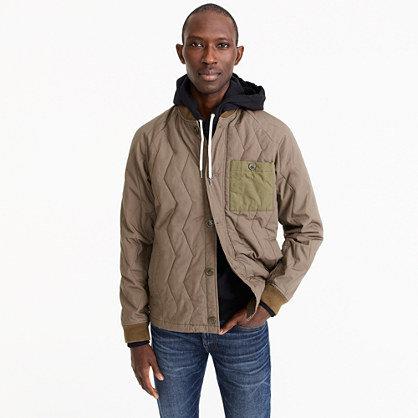J.Crew Quilted jacket in ripstop cotton