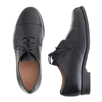 J.Crew Boys' cap-toe oxfords