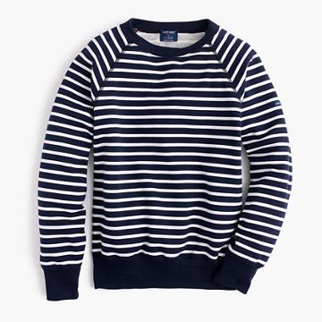 J.Crew Saint James&reg; for J.Crew striped sweatshirt