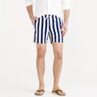 J.Crew 6" swim short in Astor blue stripe