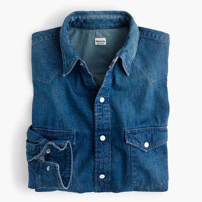 J.Crew Chimala&reg; western denim shirt